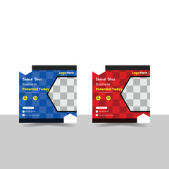 business social media post design