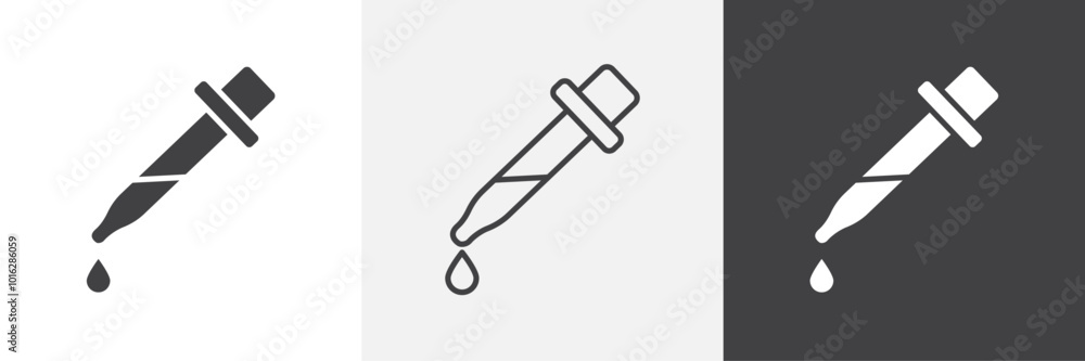 Poster dropper icon. for web ui designs