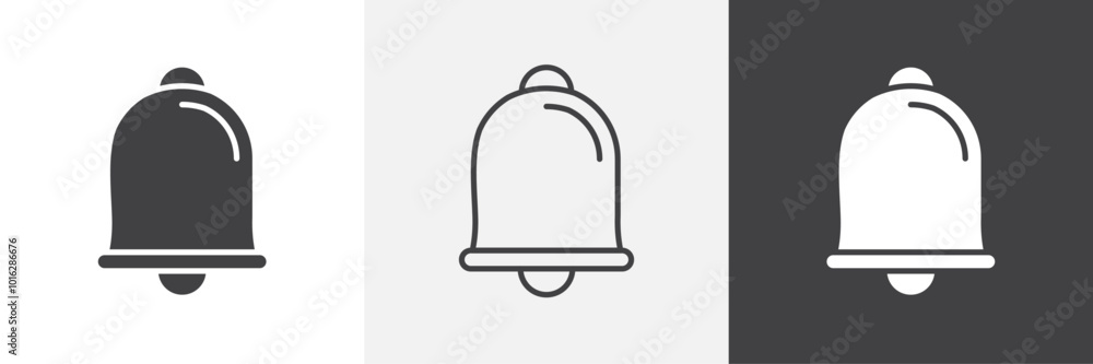 Poster notification icon. for web ui designs
