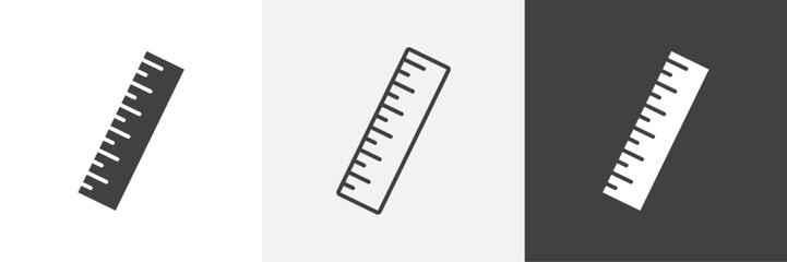 Ruler icon. for web ui designs