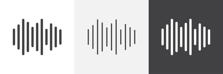 Audio icon. for web ui designs