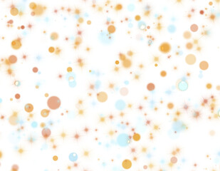 Light silver and gold glitter confetti background. Holiday texture or digital paper.