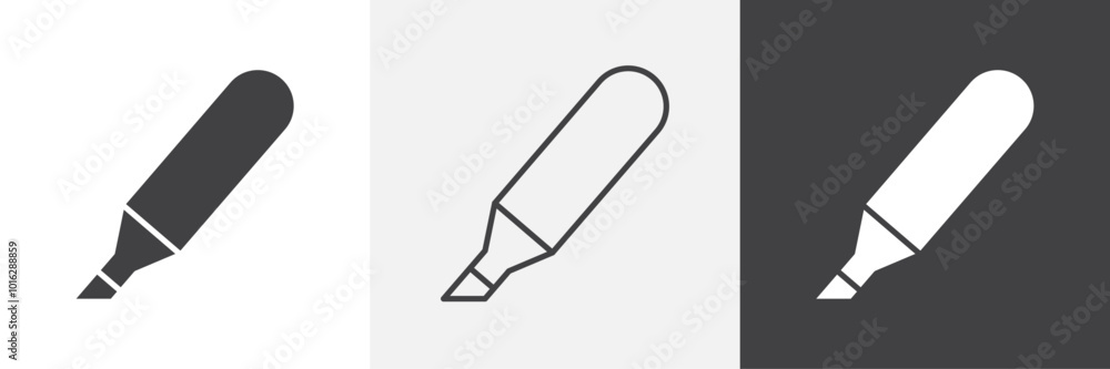 Poster marker icon. for web ui designs
