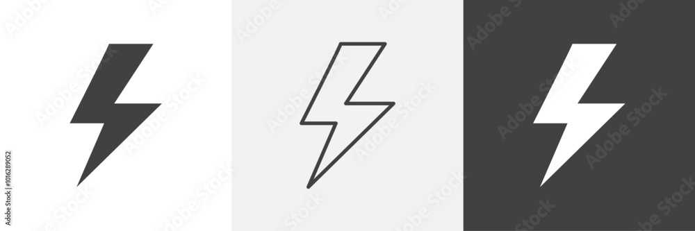 Poster flash icon. for web ui designs
