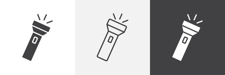 Flashlight icon. for web ui designs