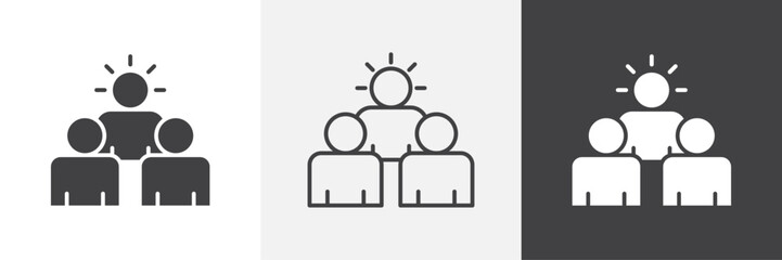 Community icon. for web ui designs