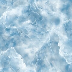 Obraz premium Marble Texture in sky blue Colors. Elegant square Background