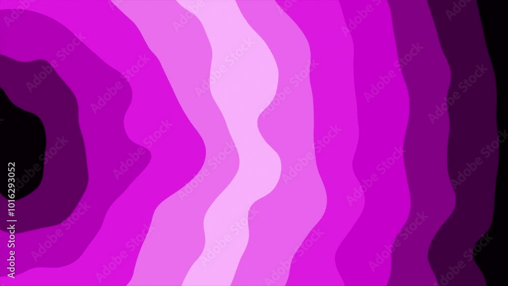 Poster pink color multiple shades wavy pattern modern design gradient background