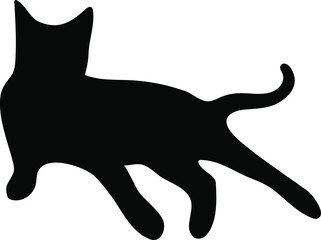 Cat silhouette 
