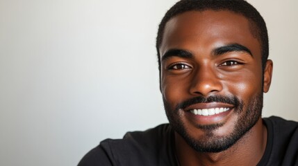 Obraz premium Excited Man Smiling with Wide Eyes