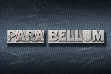 para bellum den