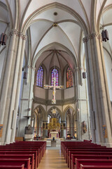 Die St. Marienkirche in Osnabrück, Niedersachsen, Deutschland