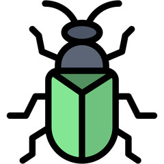 Fototapeta premium Vector Icon Insect, Bugs, Animal, Entomology, Spring