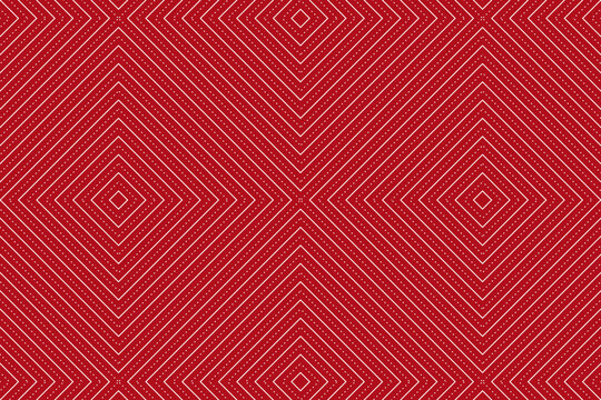geometric red background with lines forming a triangular seamless pattern. vector illustration 