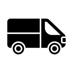 Van glyph icon