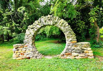 Moon Gate in  Wye Oak State Park, Wye Mills, Maryland, USA