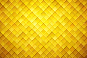 Abstract yellow textured square pattern background art at tilted angle