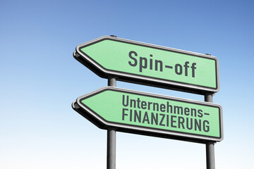 Wegweiser; Spin-off, Unternehmensfinanzierung