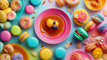 easter eggs in a basket