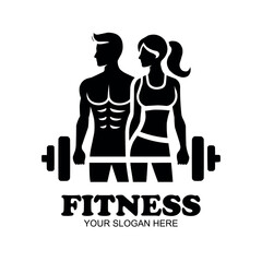 Physical Fitness, Sport Gym Logo