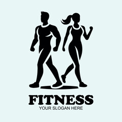 Physical Fitness, Sport Gym Logo