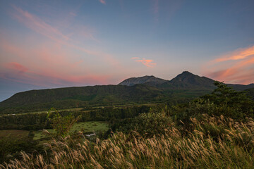 日本の鳥取県のとても美しい大山