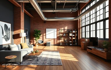 Fototapeta premium Urban Interiors: Revolutionizing Design