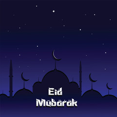 Eid Mubarak background 