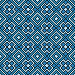 Vector colorfull geometric seamless pattern. Elegant ornament background. Repeated geo design for decor, textile, print
