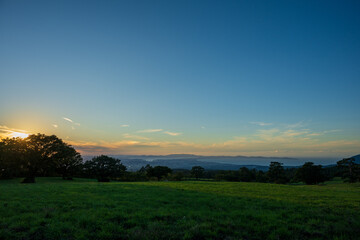 日本の鳥取県のとても美しい大山