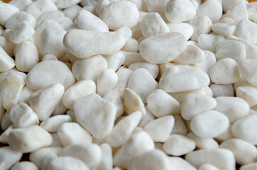 White stones suitable for wallpaper or design
