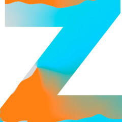 Obraz premium Z Alphabet Design