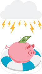 Dollar Crisis, Economic and Financial Crisis, Financial or Investment Risks, Setbacks or Thunderstorms in Business and Finance,

