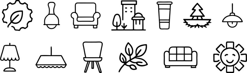 Furniture icon set.eps