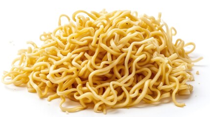 Noodles Isolated on a White Background