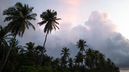 Stormy weather in Fuvahmulah, the maldives © LAMushom