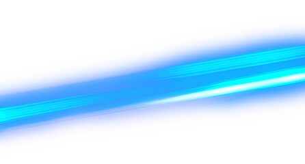 abstract blue light neon element