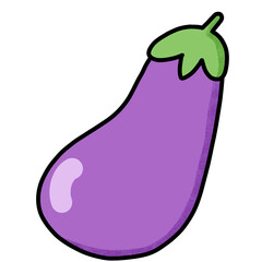 illustration of a eggplant