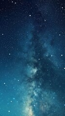 Obraz premium Galaxy night astronomy outdoors.