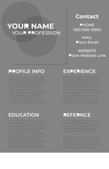 Resume, CV Design