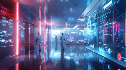Futuristic Hospital with Personalized Medicine Treatments Based on Genetic Environmental and Lifestyle Data
