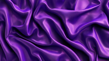 Obraz premium Royal Purple Velvet Fabric Texture for Design Projects