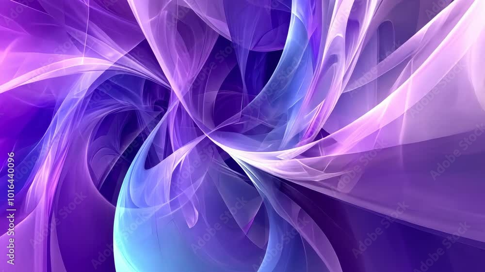 Poster abstract purple and blue swirls create a dynamic and colorful background