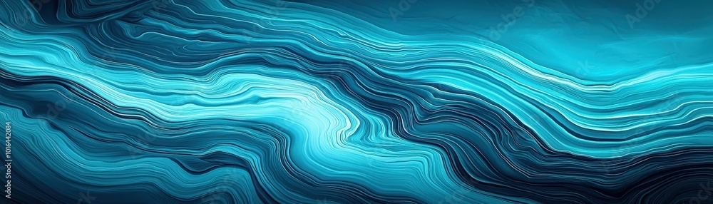 Poster striking abstract background with flowing lines