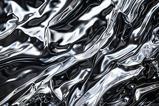 Beautiful texture liquid soft metal, design natural abstract background