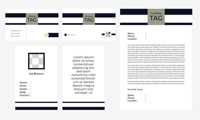 Brand Identity, corporate design, branding template