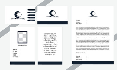 Brand identity, business style documentation