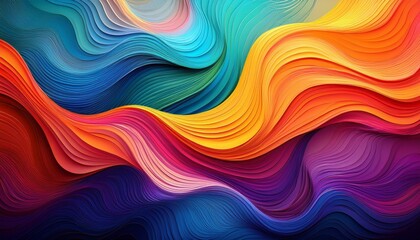 abstract background with waves, abstract colorful background, background with vibrant colors