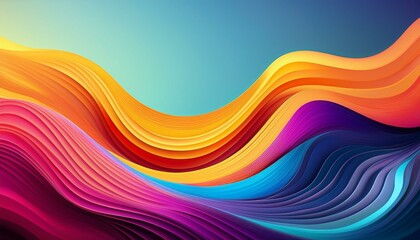 abstract background with waves, abstract colorful background, background with vibrant colors