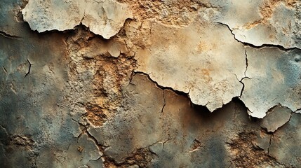 Obraz premium weathered and torn surface